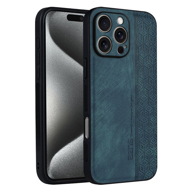 For iPhone 16 Pro Max AZNS 3D Embossed Skin Feel Phone Case(Dark Green) - iPhone 16 Pro Max Cases by AZNS | Online Shopping South Africa | PMC Jewellery | Buy Now Pay Later Mobicred