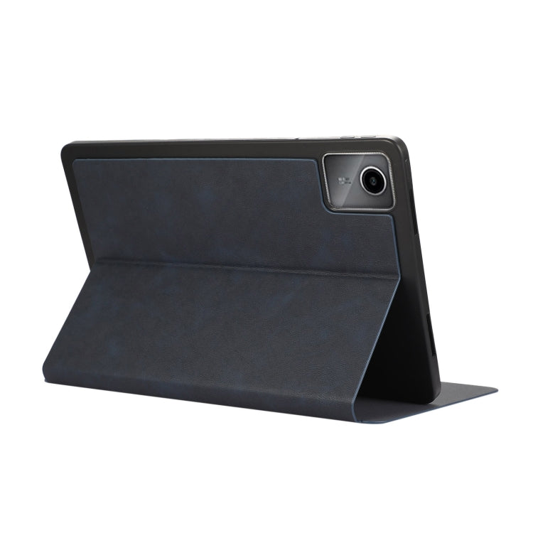 For Lenovo Tab M11 / Xiaoxin Pad 11 2024 PU Flip Tablet Protective Leather Tablet Case(Dark Blue) - Lenovo by PMC Jewellery | Online Shopping South Africa | PMC Jewellery | Buy Now Pay Later Mobicred
