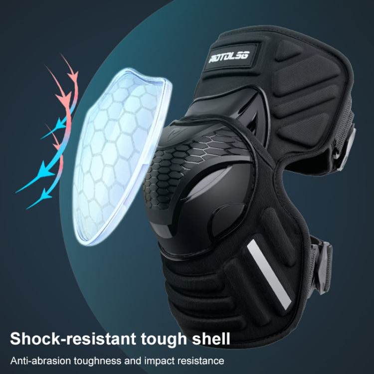 Motolsg MT03 Motorcycle Bicycle Riding Protective Gear 2 in 1 Knee Pads - Protective Gear by MOTOLSG | Online Shopping South Africa | PMC Jewellery | Buy Now Pay Later Mobicred