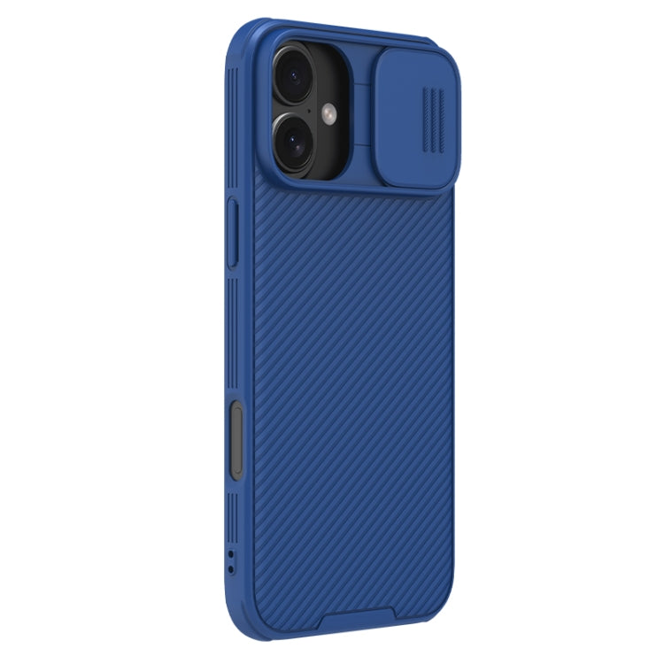 For iPhone 16 Plus NILLKIN CamShield Pro PC Phone Case(Blue) - free shipping - PMC Jewellery - Order now!