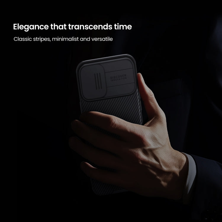 For iPhone 16 Plus NILLKIN CamShield Pro PC Phone Case(Blue) - free shipping - PMC Jewellery - Order now!