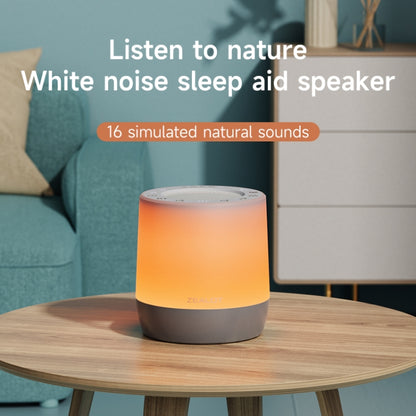 Zealot Z6 3 in 1 White Noise Sleep Aid Bluetooth Speaker with Night Light Function(White) - Desktop Speaker by ZEALOT | Online Shopping South Africa | PMC Jewellery | Buy Now Pay Later Mobicred