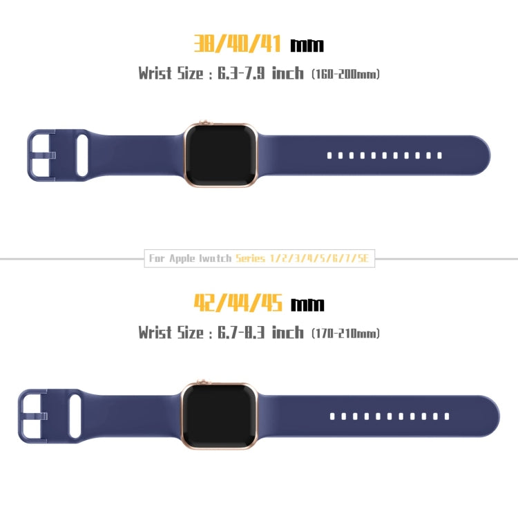 For Apple Watch 42mm Pin Buckle Silicone Watch Band(Violet Gray) - free shipping - PMC TechLife - Order now!