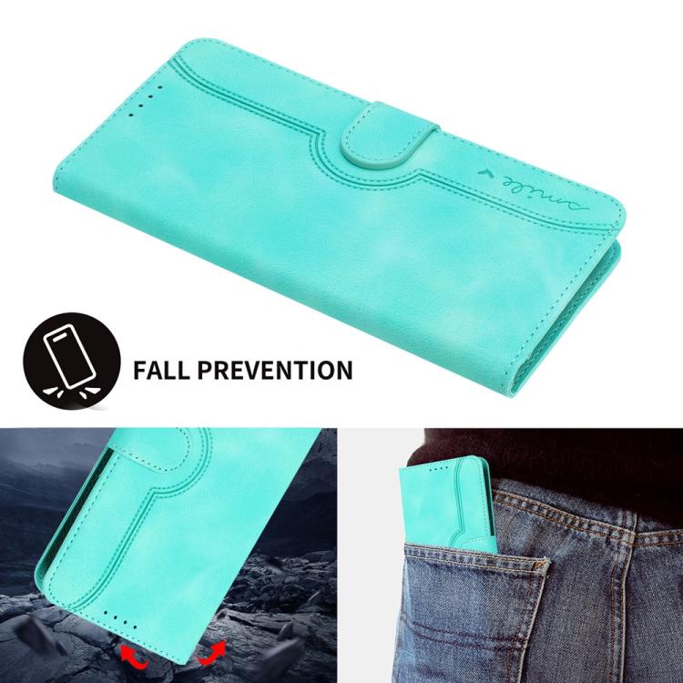 For iPhone 17 Air Heart Pattern Skin Feel Leather Phone Case(Light Blue) - free shipping - PMc TechLife - Order now!
