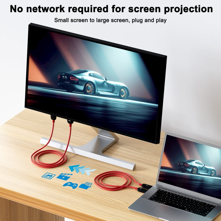 THT-020-8 4 in 1 HDMI Transmitter Wireless Screen Sharer Set(Black) - Wireless Display Dongle by PMC TechLife | Online Shopping South Africa | PMC TechLife | Buy Now Pay Later Mobicred