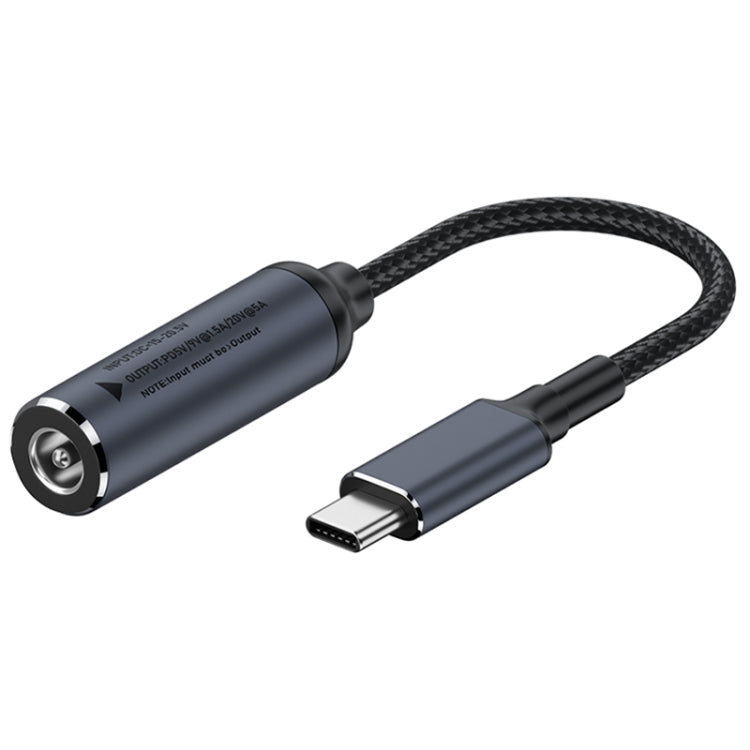 DC 6.3 x 3.0mm to USB-C / Type-C Male 100W Computer Charging Adapter Connector - Universal Power Adapter by PMC TechLife | Online Shopping South Africa | PMC TechLife