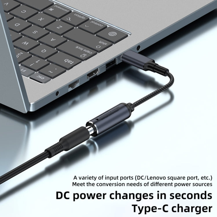 DC 6.3 x 3.0mm to USB-C / Type-C Male 100W Computer Charging Adapter Connector - Universal Power Adapter by PMC Jewellery | Online Shopping South Africa | PMC Jewellery
