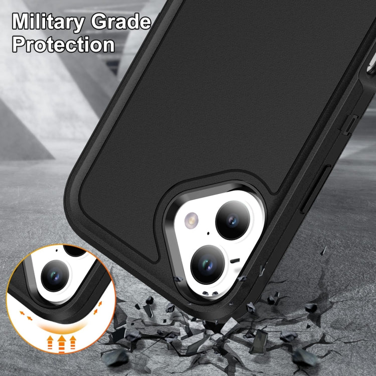 For iPhone 16 Life Waterproof Rugged Phone Case(Black) - iPhone 16 Cases by PMC TechLife | Online Shopping South Africa | PMC TechLife | Buy Now Pay Later Mobicred