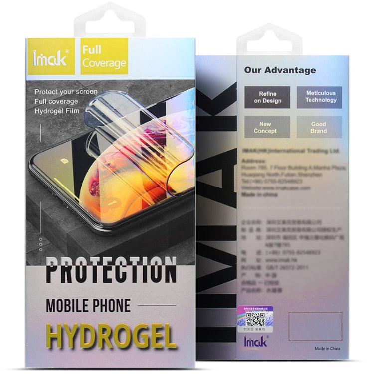 For Nothing Phone 2 2pcs imak Curved Hydrogel Film Pnone Back Protector - Others by imak | Online Shopping South Africa | PMC Jewellery