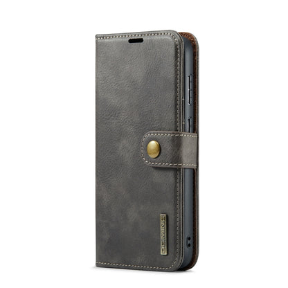 For Samsung Galaxy S24+ 5G DG.MING Crazy Horse Texture Detachable Magnetic Leather Case(Grey) - Galaxy S24+ 5G Cases by DG.MING | Online Shopping South Africa | PMC Jewellery | Buy Now Pay Later Mobicred