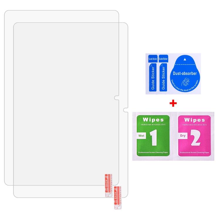 For Ulefone Tab A10 Pro 11 2pcs 9H 0.3mm Explosion-proof Tempered Glass Film - Others by PMC TechLife | Online Shopping South Africa | PMC TechLife | Buy Now Pay Later Mobicred