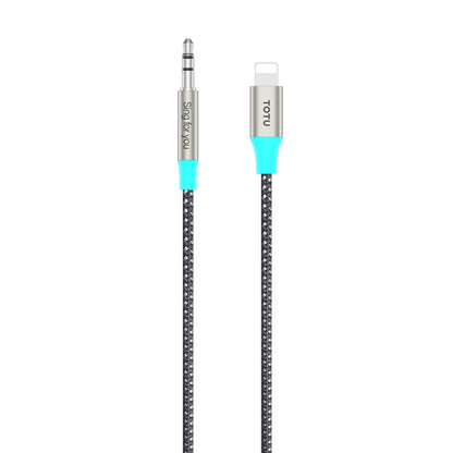 TOTU AD-4 8 Pin to 3.5mm Male AUX Audio Adapter Cable - Video & Audio Cable by TOTUDESIGN | Online Shopping South Africa | PMC Jewellery | Buy Now Pay Later Mobicred