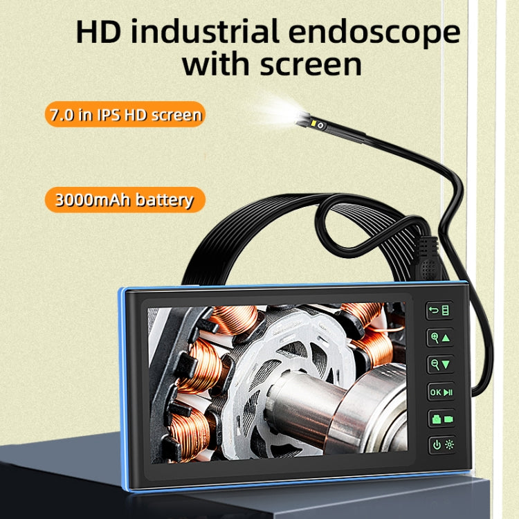 T23 5.5mm Single Lens 7 inch Screen Industrial Endoscope, Spec:10m Tube -  by PMC Jewellery | Online Shopping South Africa | PMC Jewellery | Buy Now Pay Later Mobicred