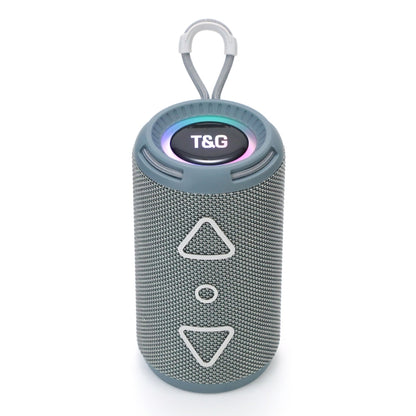 T&G TG-656 Portable Wireless 3D Stereo Subwoofer Bluetooth Speaker Support FM / LED Atmosphere Light(Grey) - Desktop Speaker by T&G | Online Shopping South Africa | PMC Jewellery | Buy Now Pay Later Mobicred