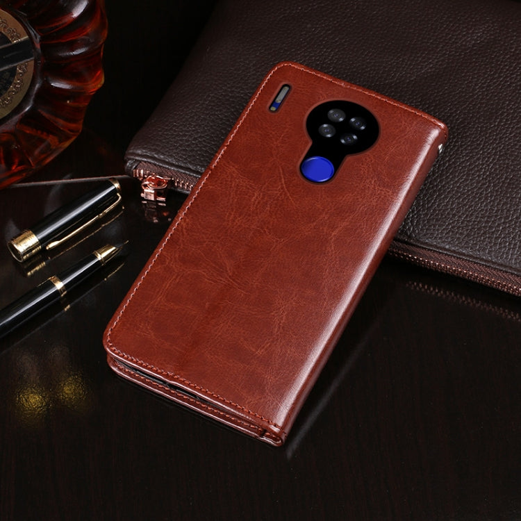 For Blackview A80 idewei Crazy Horse Texture Horizontal Flip Leather Case with Holder & Card Slots & Wallet(Red) - More Brand by idewei | Online Shopping South Africa | PMC TechLife | Buy Now Pay Later Mobicred