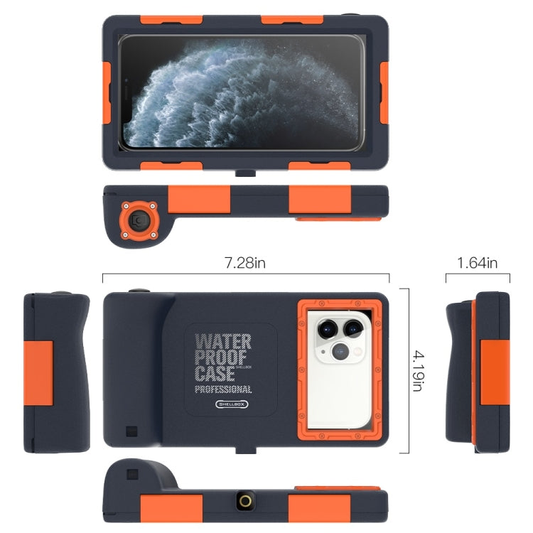 RedPepper Universal Diving Waterproof Protective Case for iPhone - Universal Leather Case by RedPepper | Online Shopping South Africa | PMC Jewellery | Buy Now Pay Later Mobicred