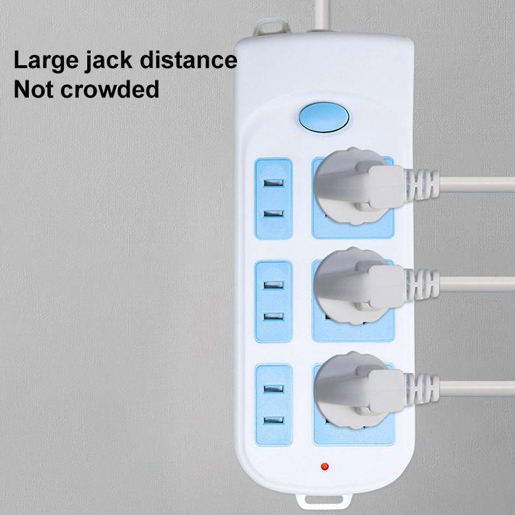 Anti-electric Shock Desk Power Strip Socket 8-position 3m, CN Plug - Extension Socket by PMC TechLife | Online Shopping South Africa | PMC TechLife