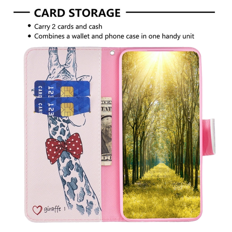 For Honor X7b Colored Drawing Pattern Leather Phone Case(Deer) - Honor Cases by PMC TechLife | Online Shopping South Africa | PMC TechLife