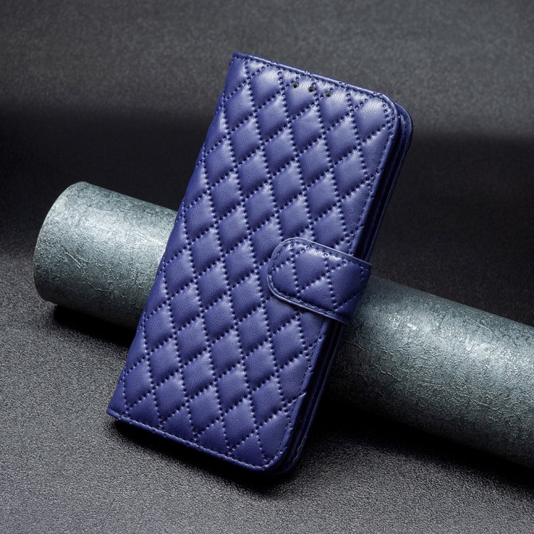 For Honor X7a Diamond Lattice Wallet Flip Leather Phone Case(Blue) - Honor Cases by PMC TechLife | Online Shopping South Africa | PMC TechLife | Buy Now Pay Later Mobicred