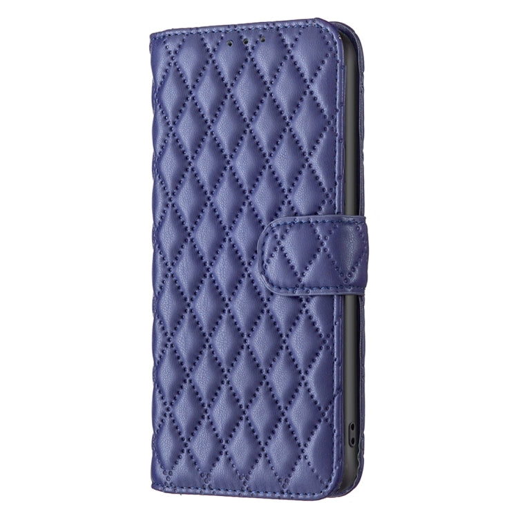 For Honor 200 Lite Global Diamond Lattice Wallet Flip Leather Phone Case(Blue) - Honor Cases by PMC TechLife | Online Shopping South Africa | PMC TechLife | Buy Now Pay Later Mobicred
