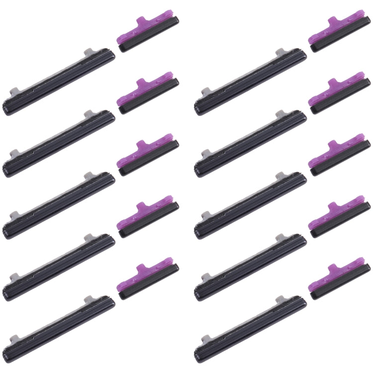 For Samsung Galaxy S20+ SM-G985 10pcs Power Button + Volume Control Button(Black) - free shipping - PMc TechLife - Order now!