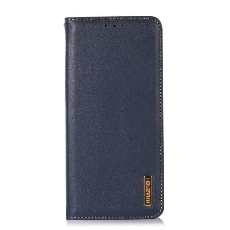 For Sony Xperia 1 VI KHAZNEH Nappa Top Layer Cowhide Leather Phone Case(Blue) - Sony Cases by PMC TechLife | Online Shopping South Africa | PMC TechLife | Buy Now Pay Later Mobicred