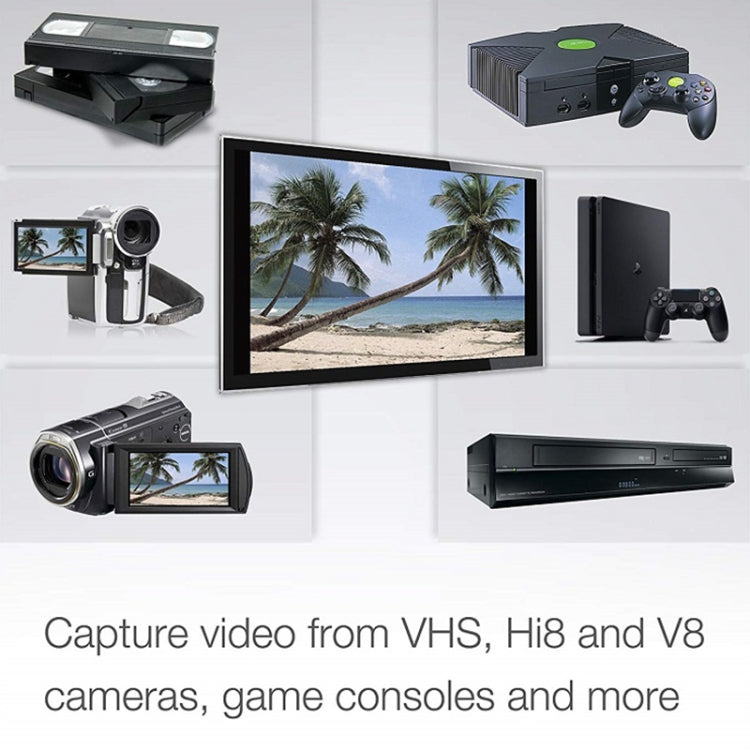 Ezcap 158A Driver-free USB2.0 UVC Video Capture Card - Video Capture Solutions by Ezcap | Online Shopping South Africa | PMC TechLife