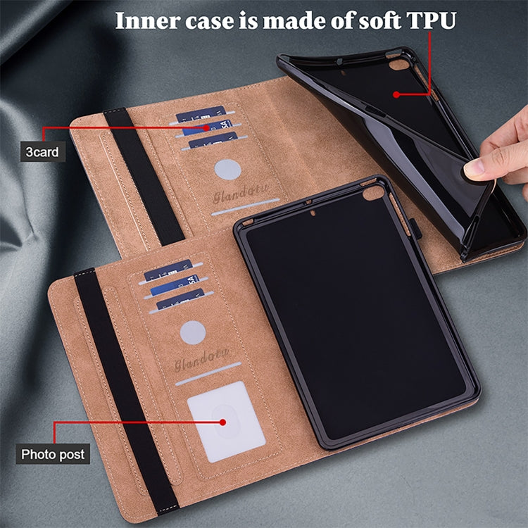 For iPad Air 13 2024 / Pro 12.9 2022 Crystal Texture Painted Leather Tablet Case(Rose) - iPad Pro 12.9 (2022/2021) Cases by PMC TechLife | Online Shopping South Africa | PMC TechLife | Buy Now Pay Later Mobicred