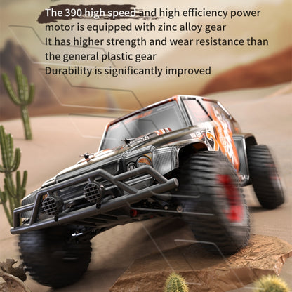 JJR/C Q39B 2.4G Four-wheel Drive High-speed Climbing Carbon Brush Motor RC Jeep(Orange) - RC Cars by JJR/C | Online Shopping South Africa | PMC Jewellery | Buy Now Pay Later Mobicred