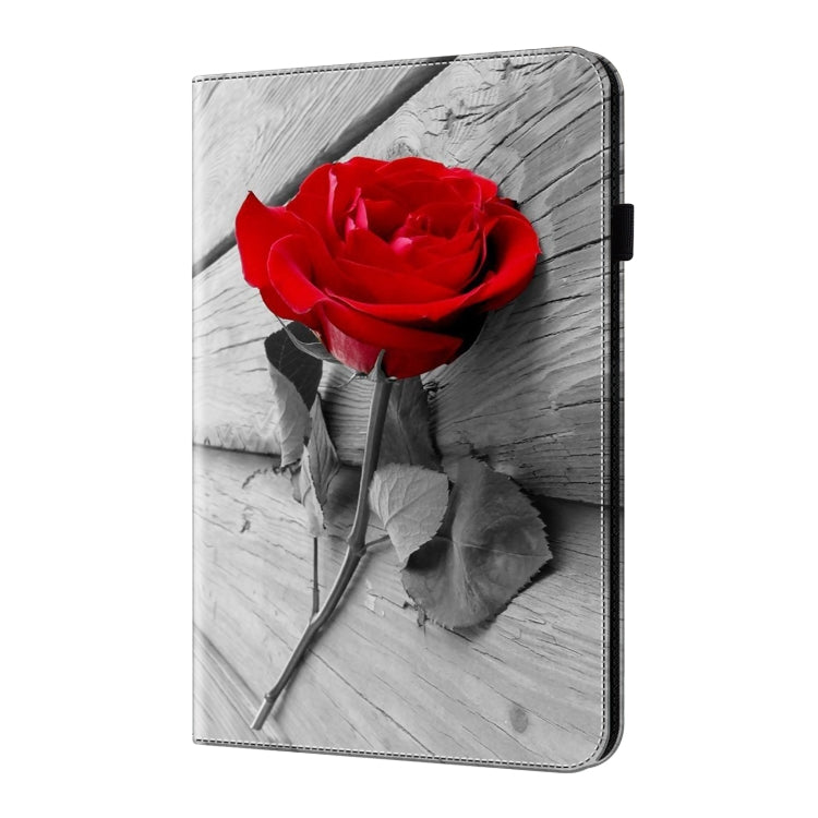 For Lenovo Xiaoxin Pad Pro 12.7 Crystal Texture Painted Leather Tablet Case(Rose) - Lenovo by PMC TechLife | Online Shopping South Africa | PMC TechLife | Buy Now Pay Later Mobicred