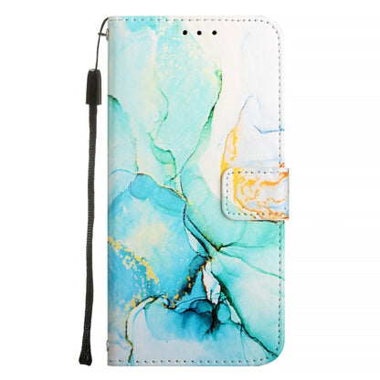 For Huawei Pura 70 PT003 Marble Pattern Flip Leather Phone Case(LS003 Green) - Huawei Cases by PMC Jewellery | Online Shopping South Africa | PMC Jewellery | Buy Now Pay Later Mobicred