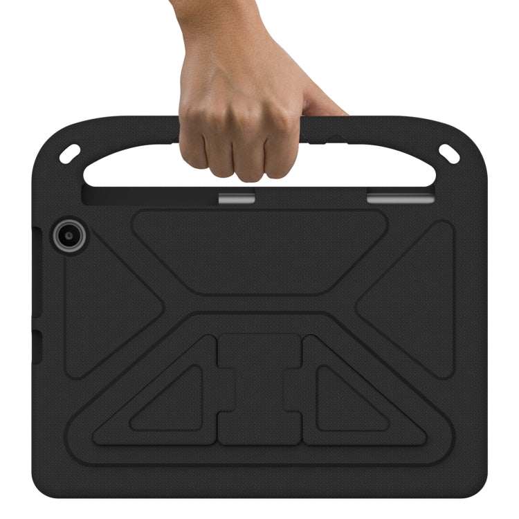 For Amazon Kindle Fire Max 11 Handle EVA Shockproof Tablet Case with Holder(Black) - Amazon by PMC TechLife | Online Shopping South Africa | PMC TechLife | Buy Now Pay Later Mobicred