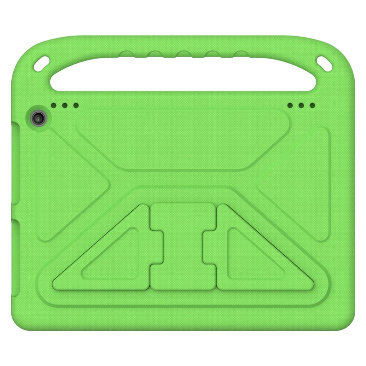 For Amazon Kindle Fire HD 10 2023 Handle EVA Shockproof Tablet Case with Holder(Green) - Amazon by PMC TechLife | Online Shopping South Africa | PMC TechLife | Buy Now Pay Later Mobicred