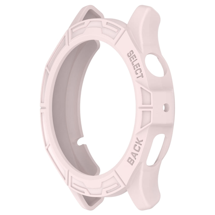 For Amazfit Cheetah / Cheetah Pro Armor Hollow Watch Protective Case(Light Pink) - Watch Cases by PMC TechLife | Online Shopping South Africa | PMC TechLife