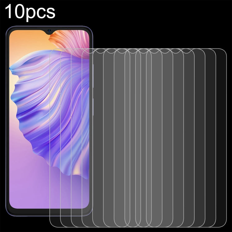 For Ulefone Note 21 10pcs 0.26mm 9H 2.5D Tempered Glass Film - free shipping - PMC Jewellery - Order now!
