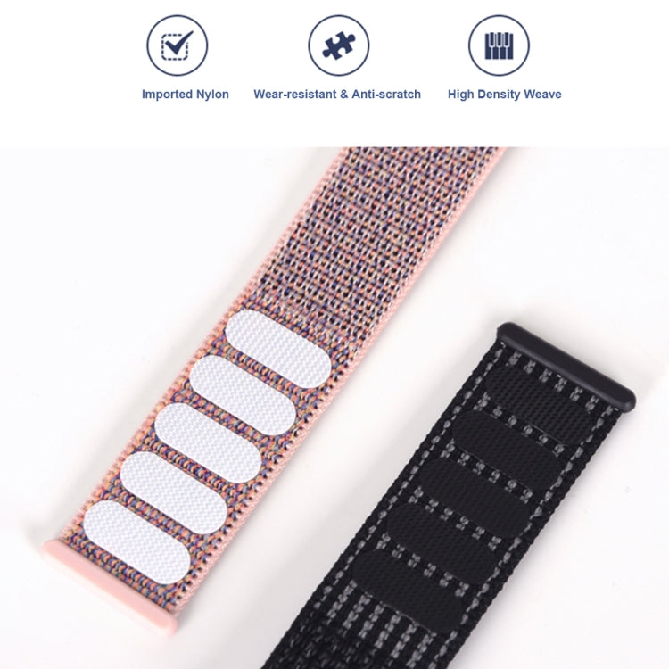 For Xiaomi Smart Band 9 Pro / 8 Pro Nylon Loop Watch Band(Lime Green) - Watch Bands by PMc TechLife | Online Shopping South Africa | PMc TechLife | Buy Now Pay Later Mobicred