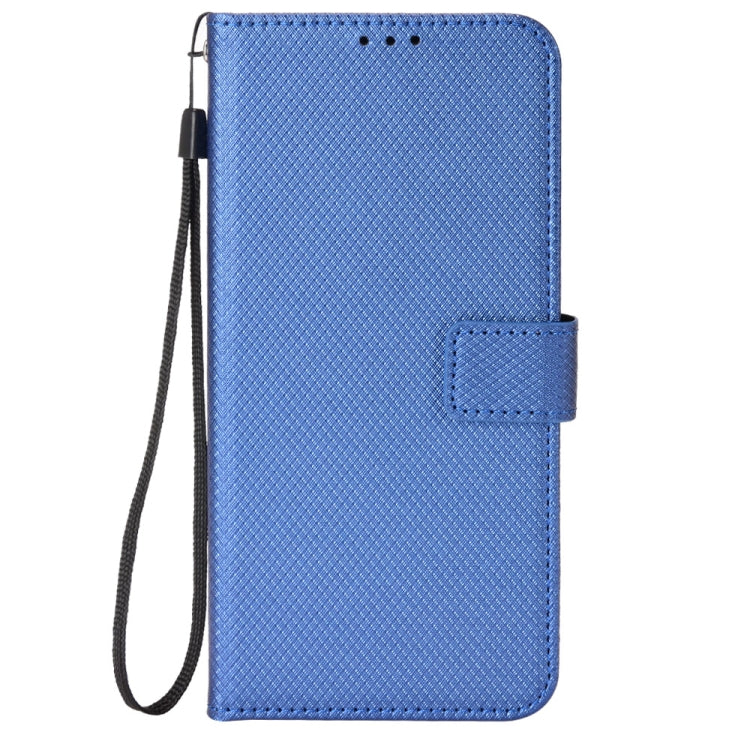 For Doogee X98 Diamond Texture Leather Phone Case(Blue) - Doogee Cases by PMC TechLife | Online Shopping South Africa | PMC TechLife | Buy Now Pay Later Mobicred