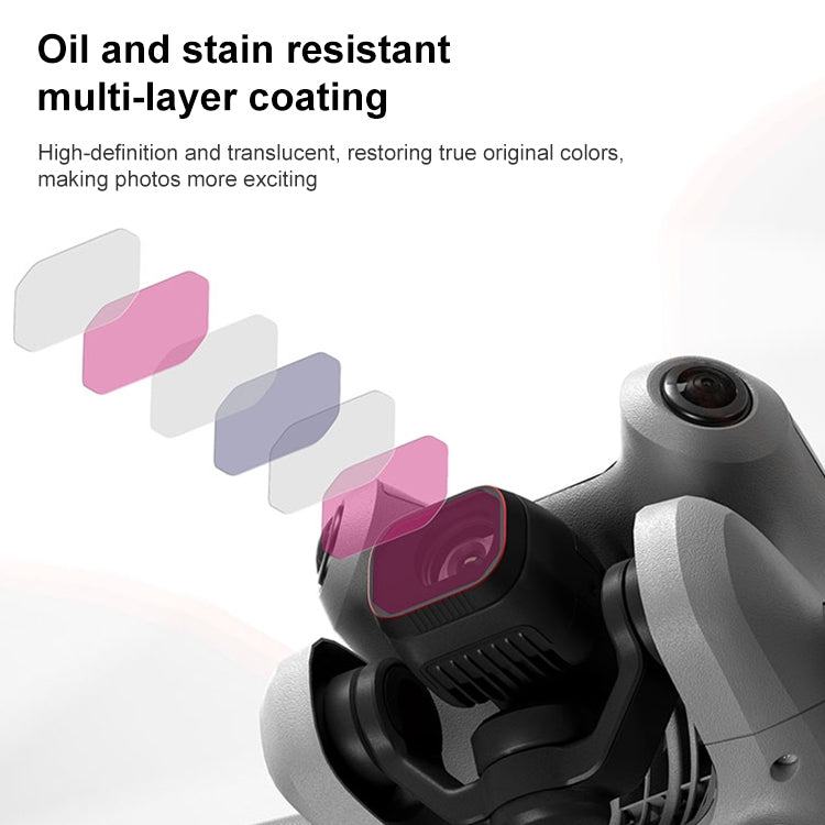 For DJI Mini 4 Pro STARTRC Drone Lens Filter, Lens:CPL ND8/16/32/64/256 - free shipping - PMC TechLife - Order now!