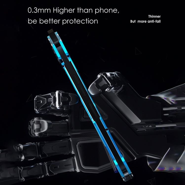 For iPhone 15 Plus R-JUST RJ17 Shockproof Armor Metal Phone Case(Black) - iPhone 15 Plus Cases by R-JUST | Online Shopping South Africa | PMC TechLife