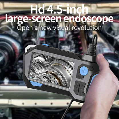 P120 Rotatable 8mm Dual Lenses Industrial Endoscope with Screen, 9mm Tail Pipe Diameter, Spec:5m Tube -  by PMC Jewellery | Online Shopping South Africa | PMC Jewellery | Buy Now Pay Later Mobicred