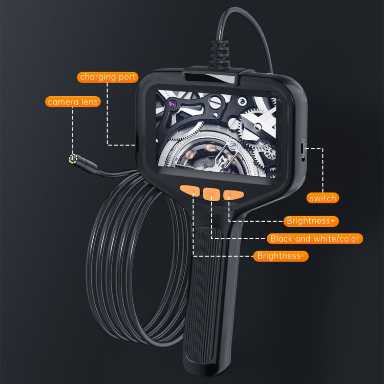 P200 8mm Front Lenses Detachable Industrial Pipeline Endoscope with 4.3 inch Screen, Spec:10m Tube -  by PMC Jewellery | Online Shopping South Africa | PMC Jewellery | Buy Now Pay Later Mobicred