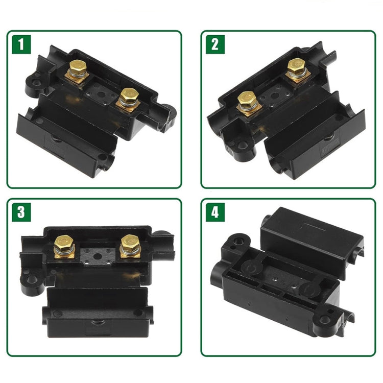 6 in 1 For Dual Battery Systems ANS Car Fuse Holder Fuse Box Kit, Current:80A - Fuse by PMC TechLife | Online Shopping South Africa | PMC TechLife | Buy Now Pay Later Mobicred