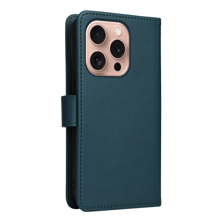 For iPhone 16 Pro BETOPNICE BN-005 2 in 1 Detachable Imitate Genuine Leather Phone Case(Blue) - iPhone 16 Pro Cases by BETOPNICE | Online Shopping South Africa | PMC Jewellery | Buy Now Pay Later Mobicred