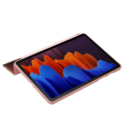 For Samsung Galaxy Tab S9 Deformation Silicone Leather Tablet Case(Dark Blue) - Galaxy Tab S9 Cases by PMC Jewellery | Online Shopping South Africa | PMC Jewellery | Buy Now Pay Later Mobicred