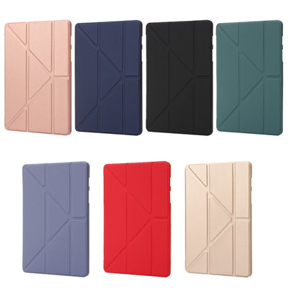 For Samsung Galaxy Tab S10+ / S9+ Deformation Silicone Leather Tablet Case(Gold) - Galaxy Tab S9+ Cases by PMC Jewellery | Online Shopping South Africa | PMC Jewellery | Buy Now Pay Later Mobicred