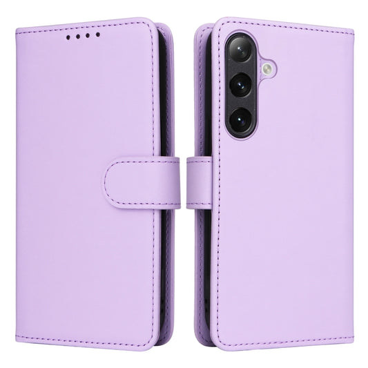 For Samsung Galaxy S24+ 5G BETOPNICE BN-005 2 in 1 Detachable Imitate Genuine Leather Phone Case(Light Purple) - Galaxy S24+ 5G Cases by BETOPNICE | Online Shopping South Africa | PMC Jewellery | Buy Now Pay Later Mobicred