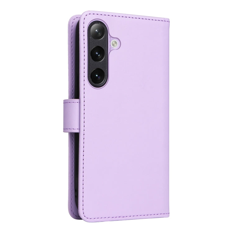 For Samsung Galaxy S24+ 5G BETOPNICE BN-005 2 in 1 Detachable Imitate Genuine Leather Phone Case(Light Purple) - Galaxy S24+ 5G Cases by BETOPNICE | Online Shopping South Africa | PMC Jewellery | Buy Now Pay Later Mobicred