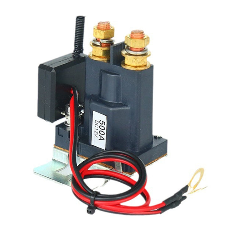 12V 500A Car Battery Remote Control Relay Rotary Switch Cut, Style:with 2 x Remote Control - Relays by PMC Jewellery | Online Shopping South Africa | PMC Jewellery | Buy Now Pay Later Mobicred