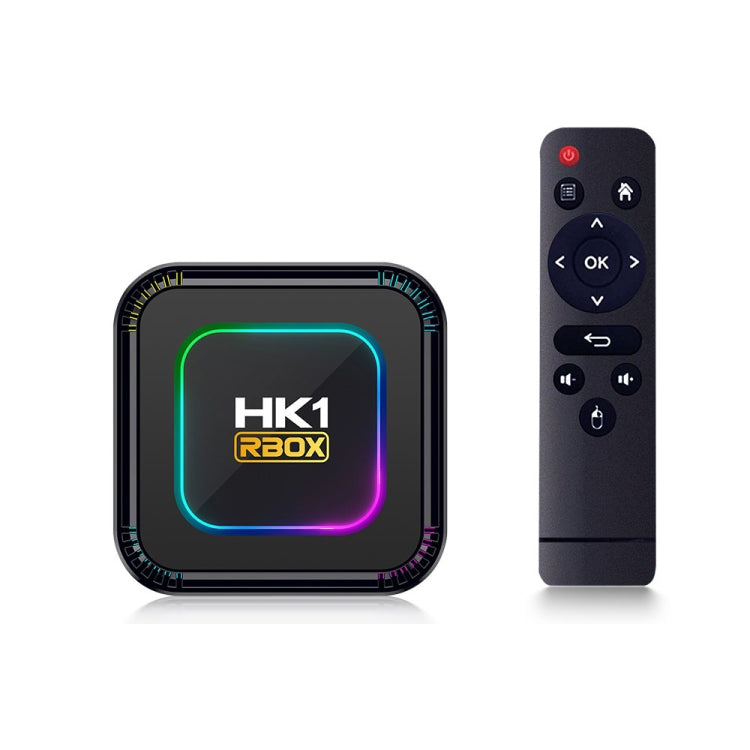 HK1 RBOX K8 8K Android 13.0 Smart TV Box with Remote Control, 4GB+64GB, RK3528 Quad-Core(US Plug) - Others by PMC Jewellery | Online Shopping South Africa | PMC Jewellery | Buy Now Pay Later Mobicred