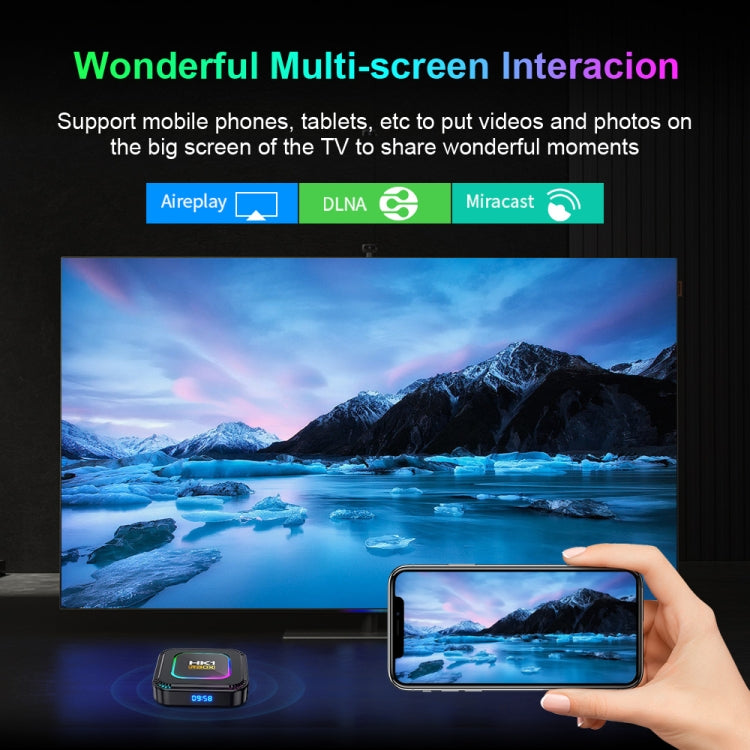 HK1 RBOX K8 8K Android 13.0 Smart TV Box with Remote Control, 4GB+32GB, RK3528 Quad-Core(AU Plug) - Others by PMC TechLife | Online Shopping South Africa | PMC TechLife | Buy Now Pay Later Mobicred